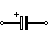 polarized capacitor symbol